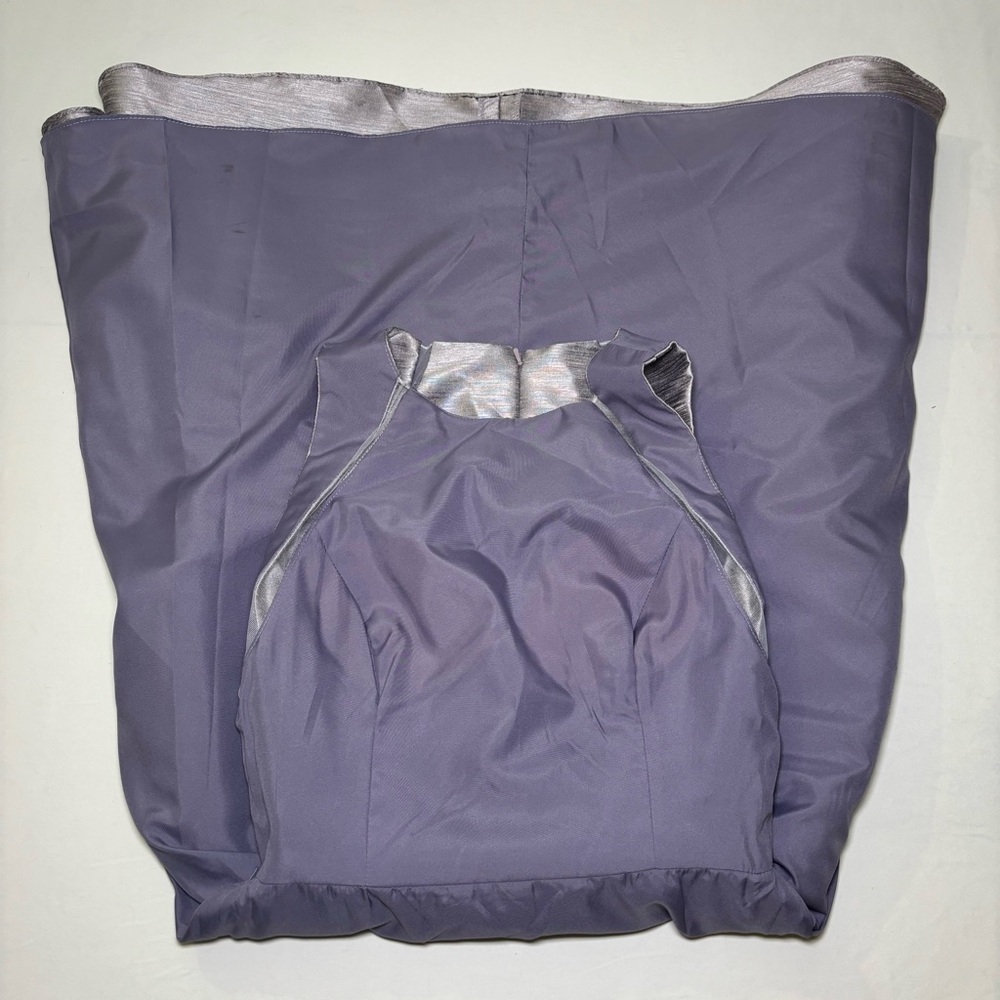 Alfred Sung Formal Light Purple Shimmery Dress Sz 12 - Picture 15 of 17